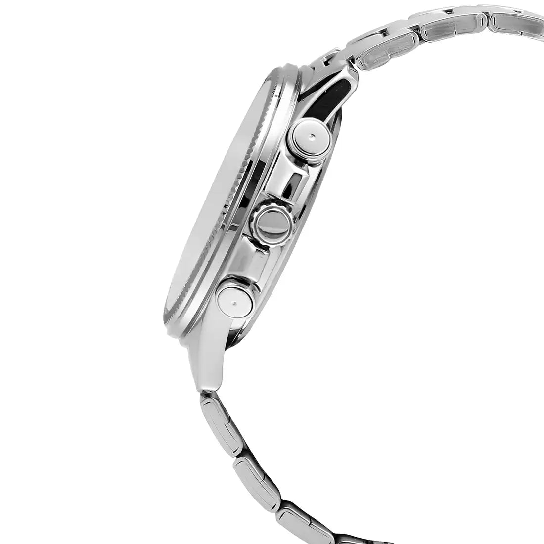 ENTICER MEN  MTP-1375D-7AVDF Silver Multi-Dial Watch A837