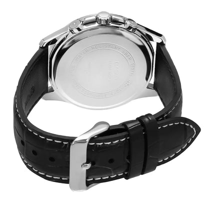 Casio ENTICER MEN MTP-1375L-1AVDF - A838 Black Leather - Men's Watch