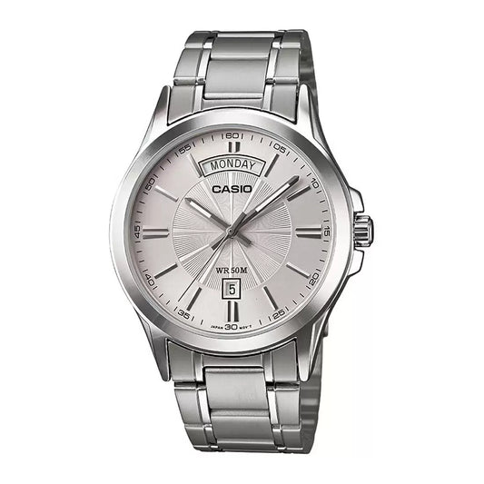 Casio ENTICER MEN MTP-1381D-7AVDF - A841 Silver Analog - Men's Watch