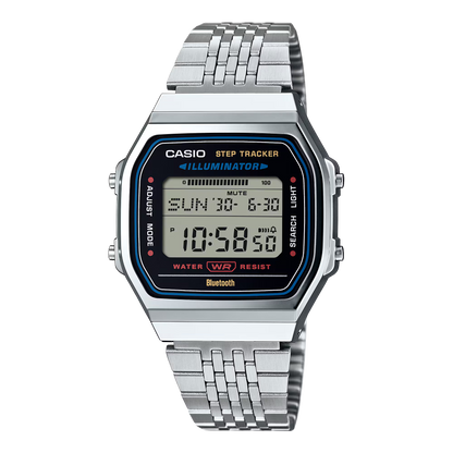 Casio VINTAGE ABL-100WE-1A Digital Watch with World Time - D365
