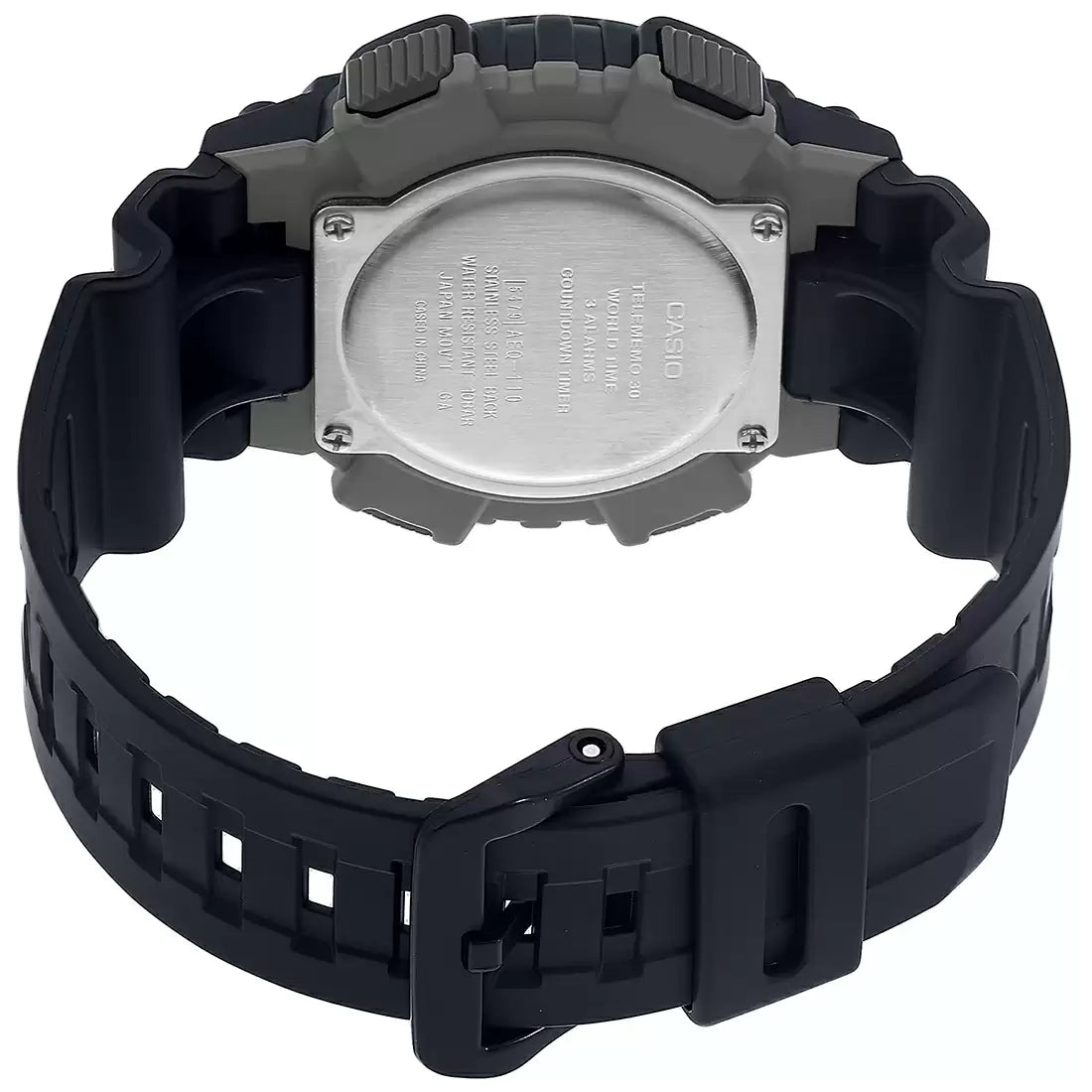 Casio YOUTH AEQ-110W-1AVDF - AD207 Black Analog-Digital - Men's Watch