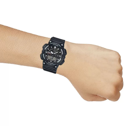 Casio YOUTH AEQ-110W-1AVDF - AD207 Black Analog-Digital - Men's Watch
