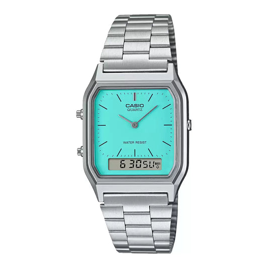 Casio Vintage AQ-230A-2A2MQYDF Analog-Digital Watch - AD271