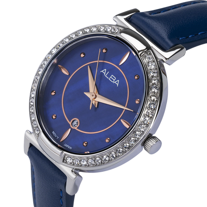 ALBA Blue MOP dial Ladies Watch - AH7BF8X1 (Copy)