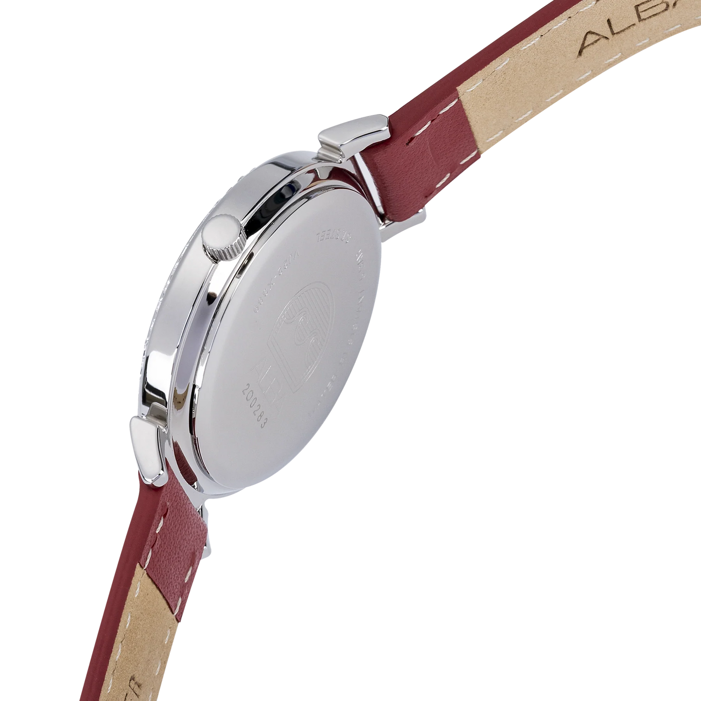 ALBA Red MOP dial Ladies Watch - AH7BG1X1