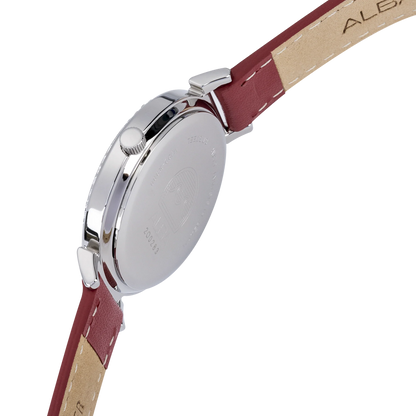 ALBA Red MOP dial Ladies Watch - AH7BG1X1