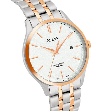 ALBA Marble White Ladies Watch AH7BR6X1