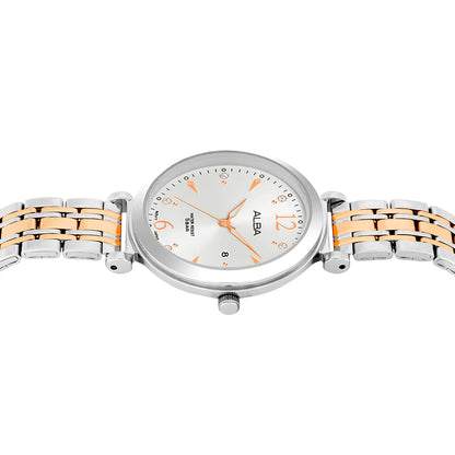 ALBA Pearl White Ladies Watch - AH7BV9X1