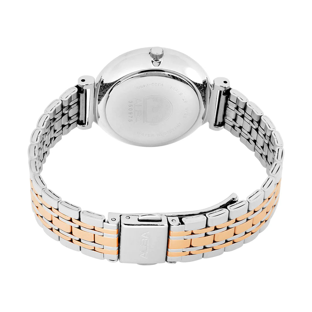 ALBA Pearl White Ladies Watch - AH7BV9X1