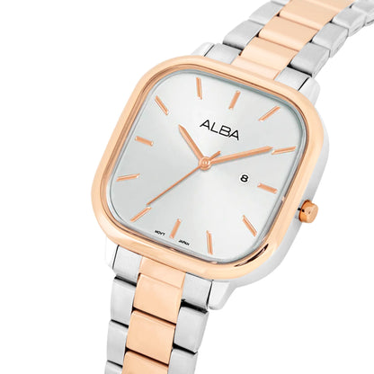 ALBA Snazzy Square Dial Ladies Watch - AH7BZ0X1