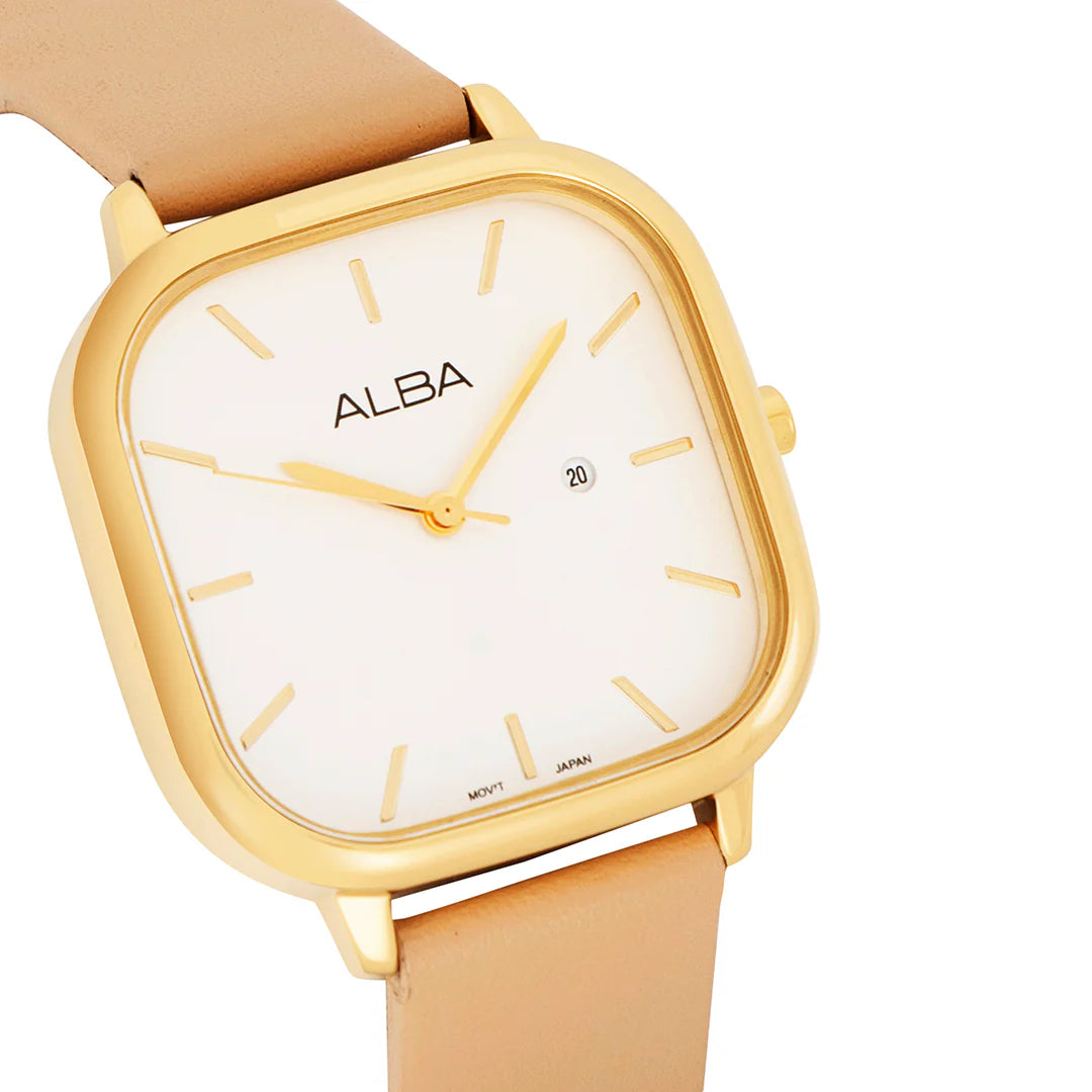 ALBA Moonstone White Ladies Watch - AH7BZ6X1