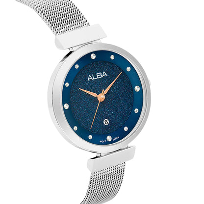 ALBA Blue Shimmer Ladies Watch AH7CA3X1