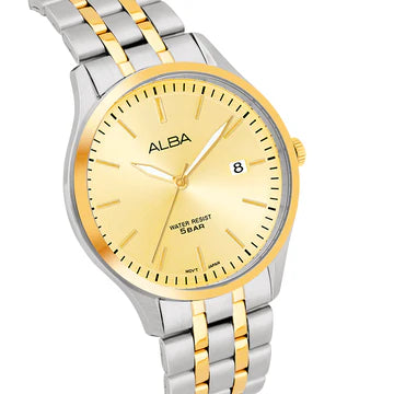 ALBA Gleaming Gold Ladies Watch AH7CE8X1