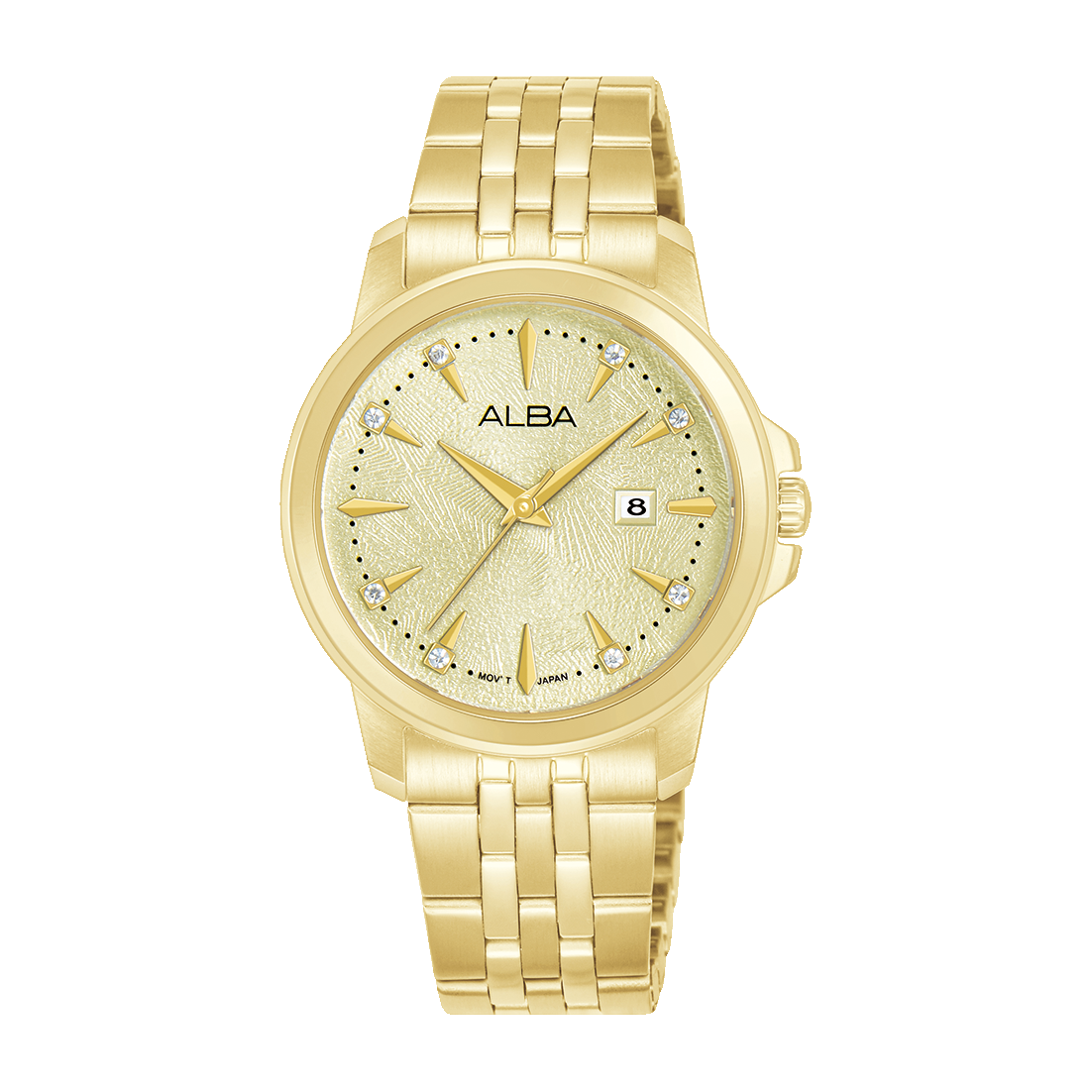 ALBA 32mm Full Body Gold Watch Women's Watch AH7EX4X1