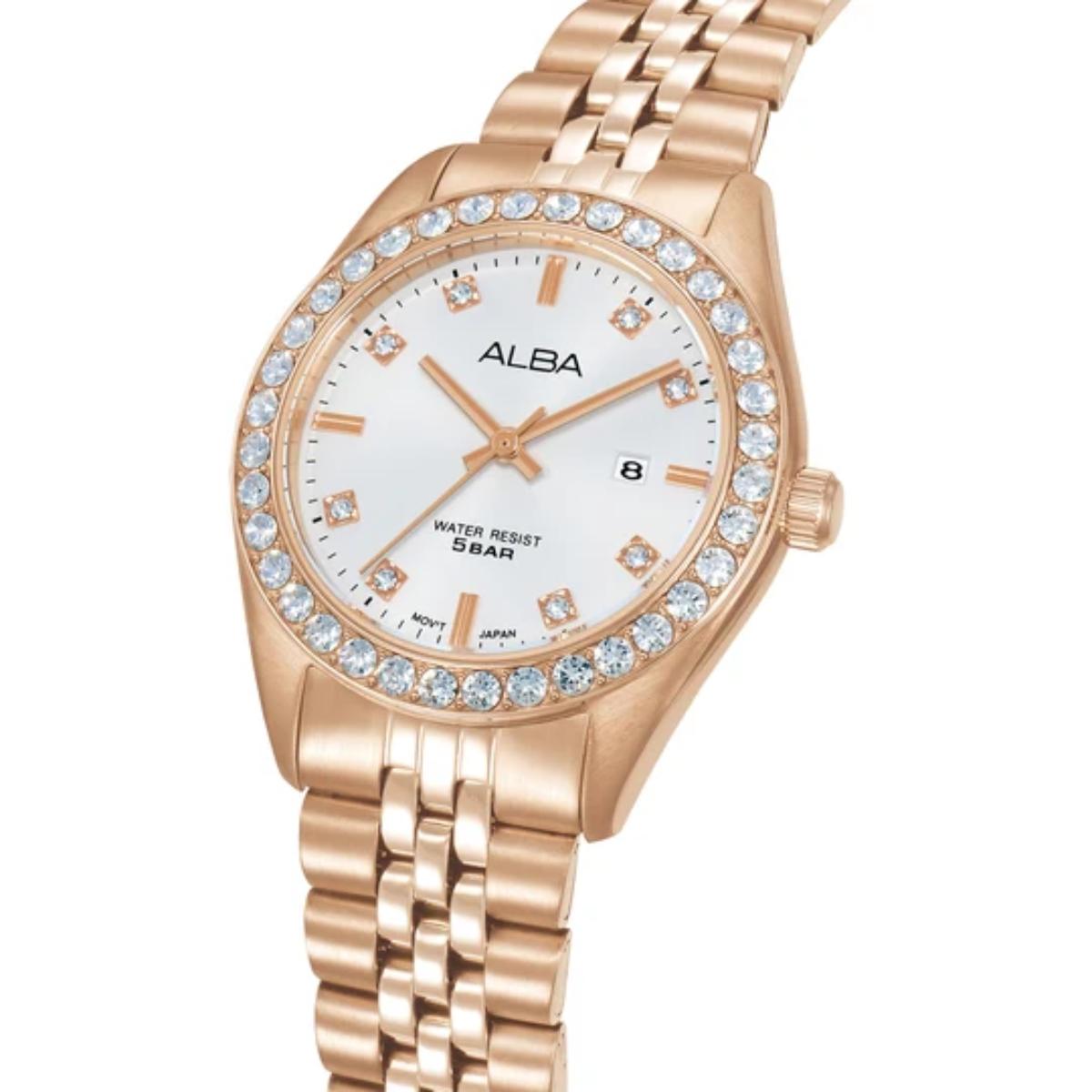 ALBA Prestige Quartz Silver Dial Analog Women's Watch AH7FD2X1