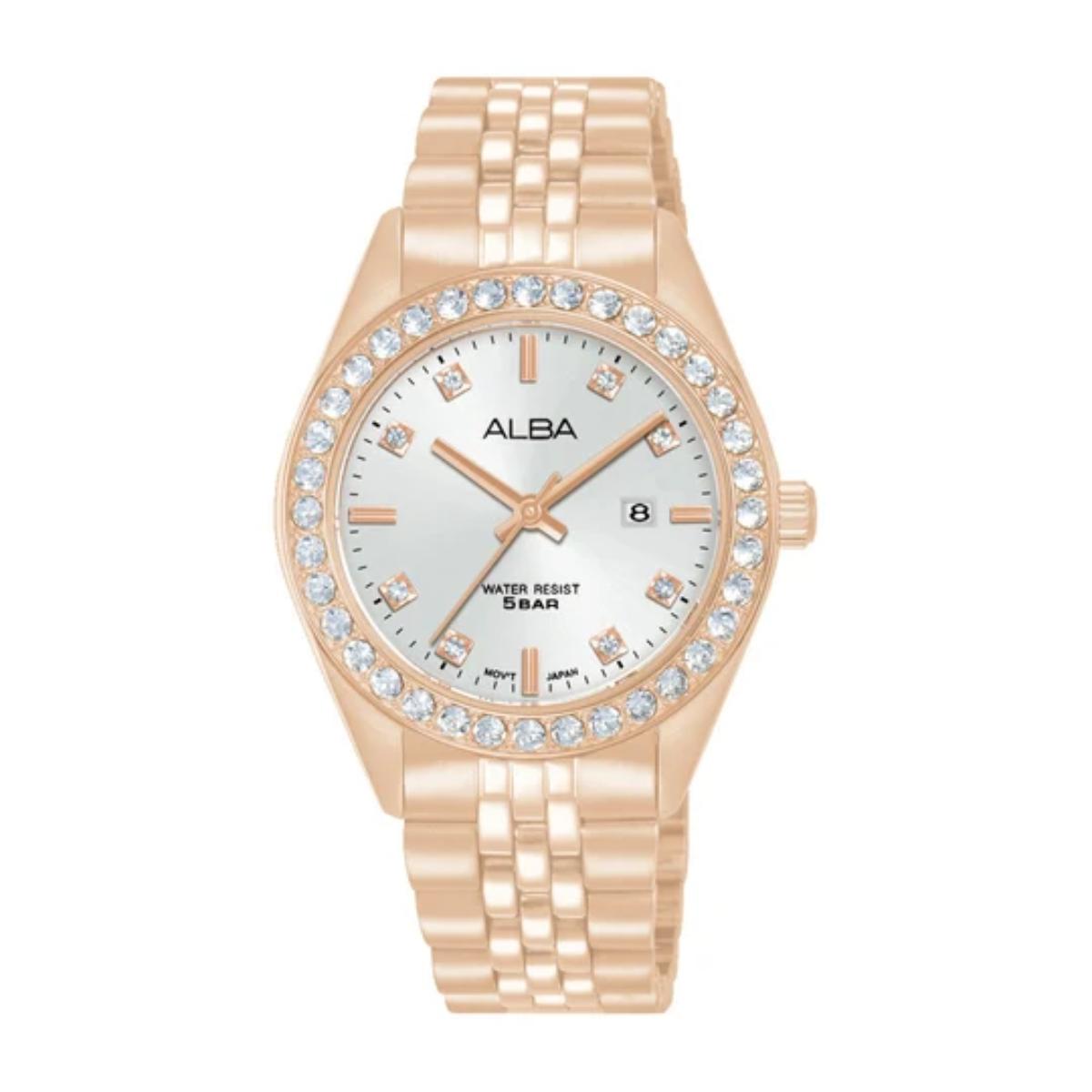 ALBA Prestige Quartz Silver Dial Analog Women's Watch AH7FD2X1