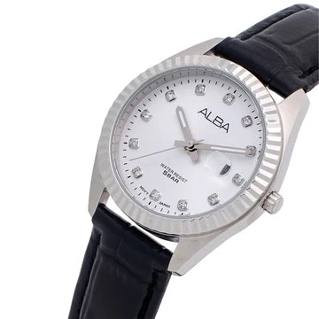 ALBA Silver-White Ladies Watch AH7T57X1