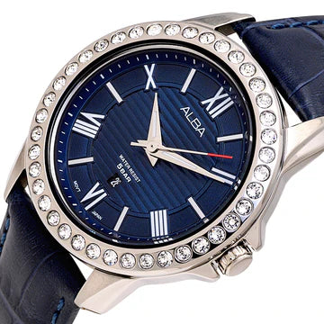 ALBA Blue patterned dial Ladies Watch AH7V79X1 (Copy)