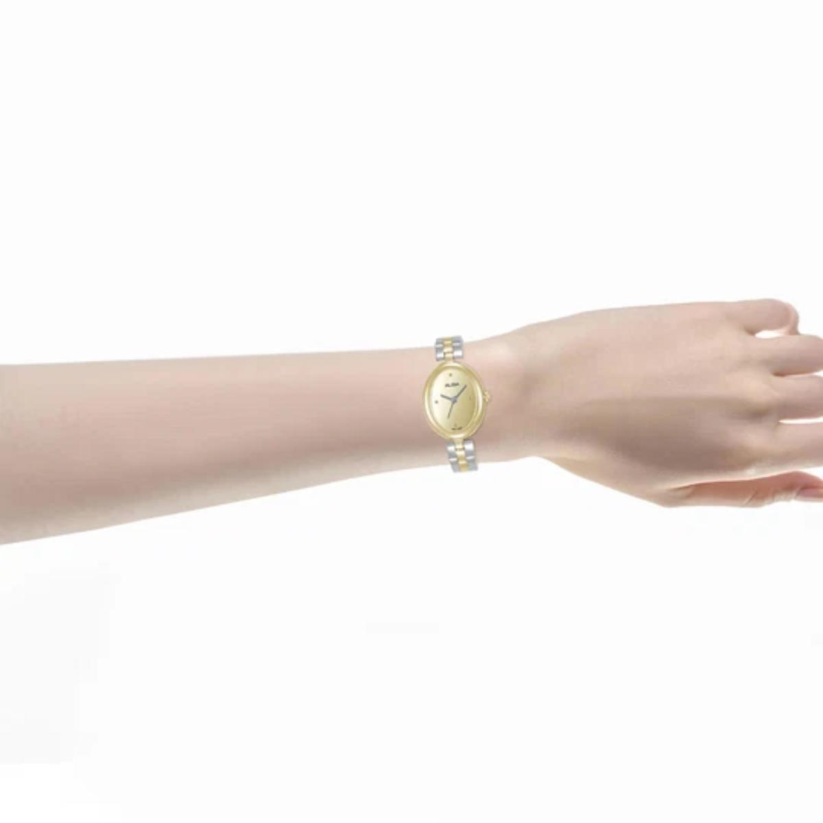 ALBA Gold Oval Dial Analog Women's Watch AH8920X1