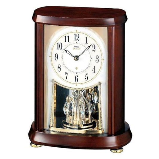 Seiko Wall Clock White Dial Pendulum - AHW566BN