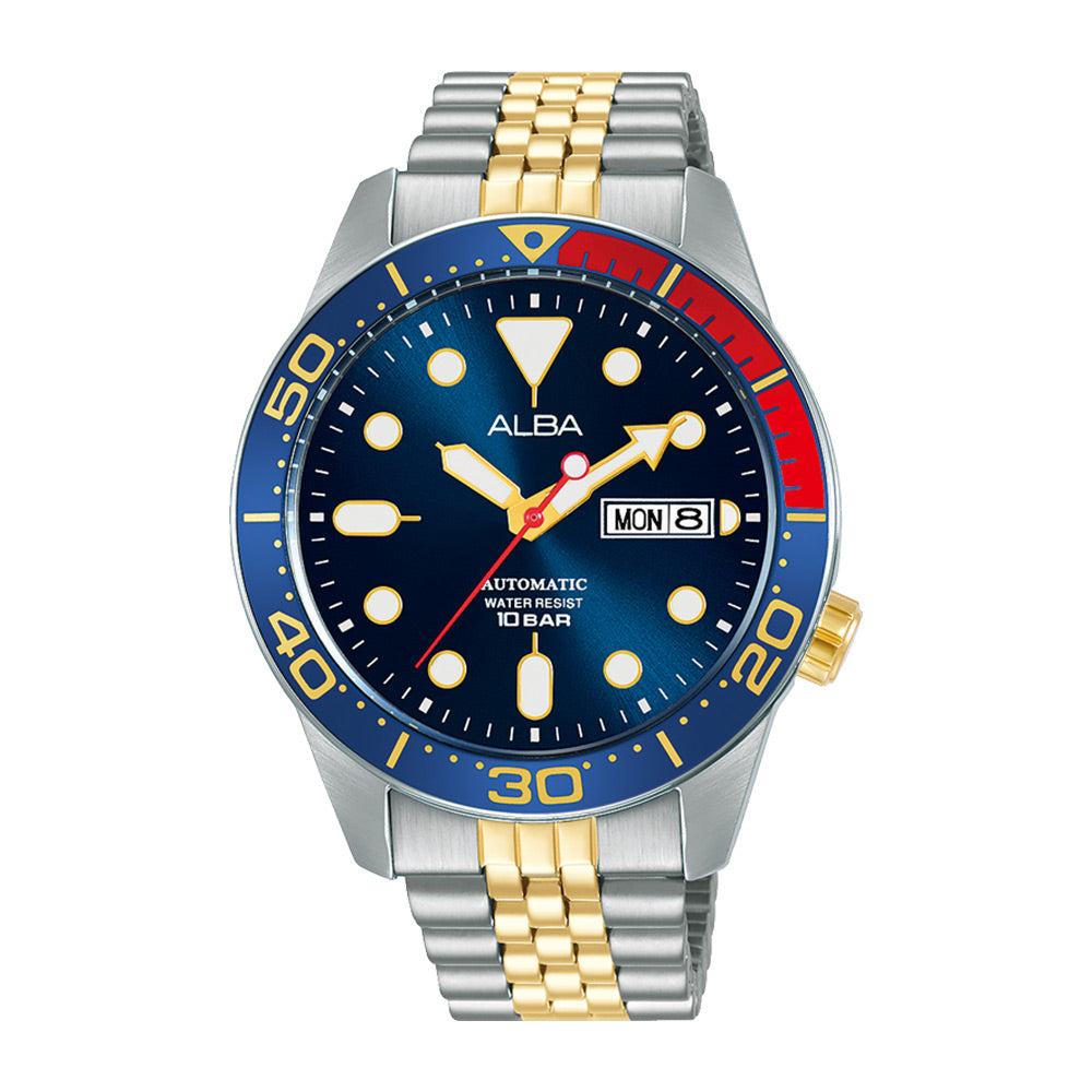 ALBA Mechanical Blue Dial Automatic Men's Watch - AL4185X1