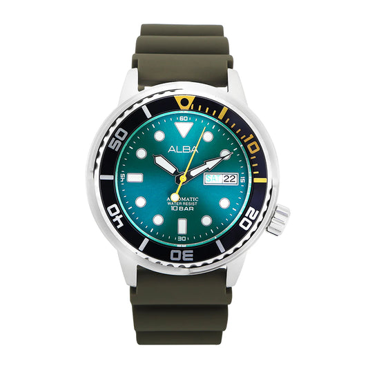 ALBA Mechanical Aqua Green Dial Automatic Men's Watch - AL4249X1