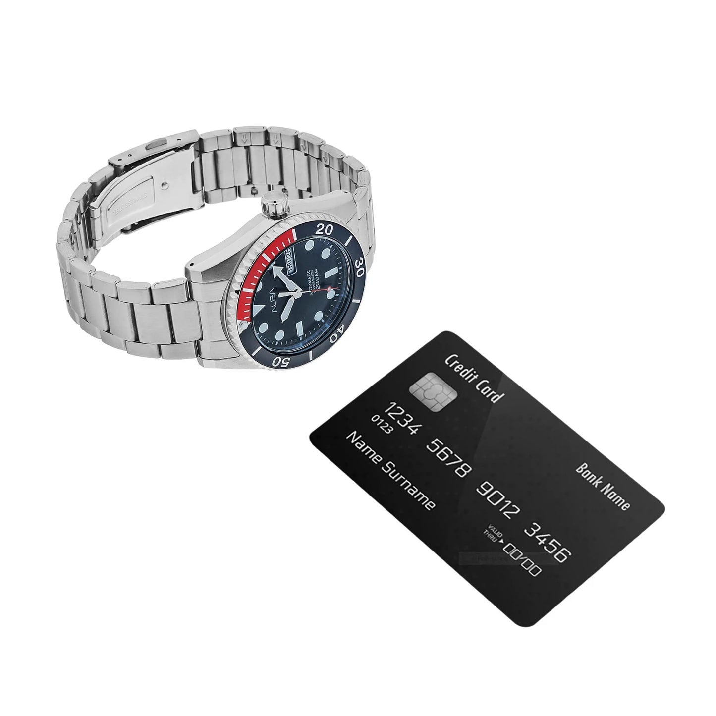 ALBA Black Dial Automatic Men's Watch AL4293X1