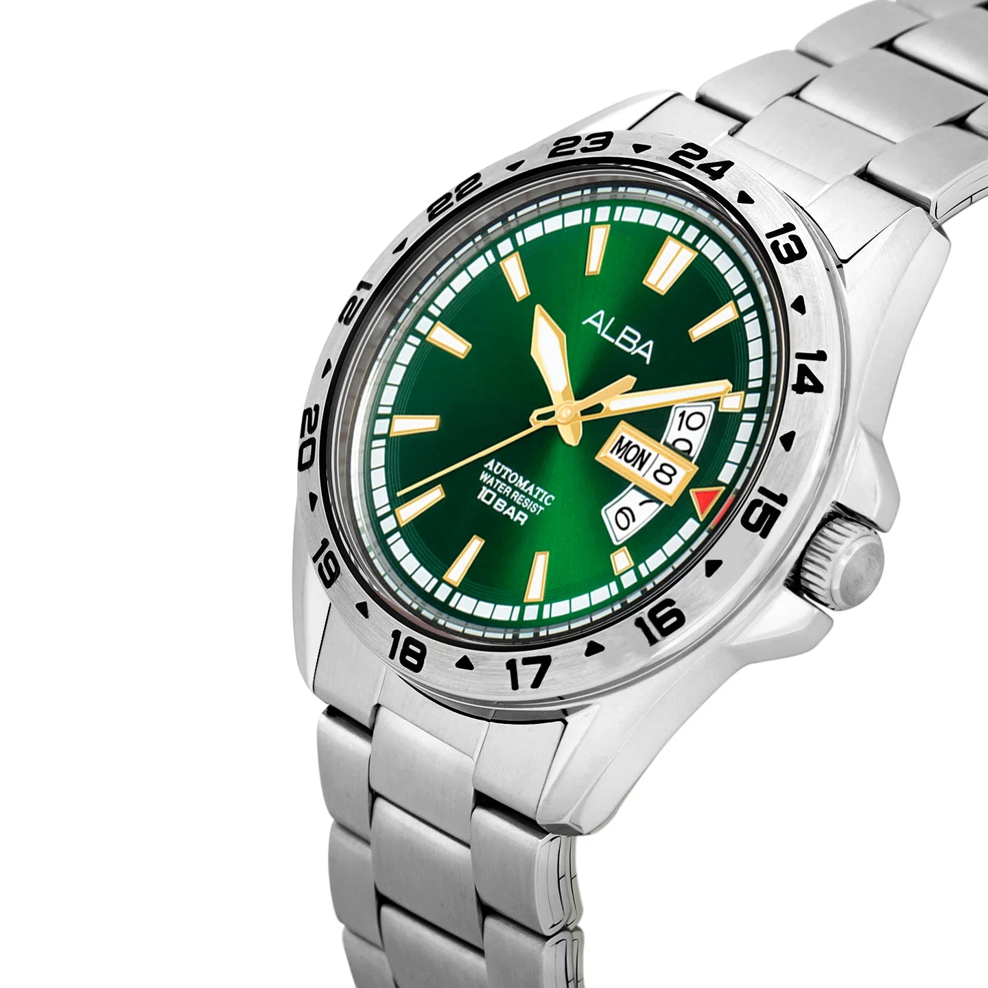 ALBA Deep Green Dial Automatic Men's Watch - AL4471X1