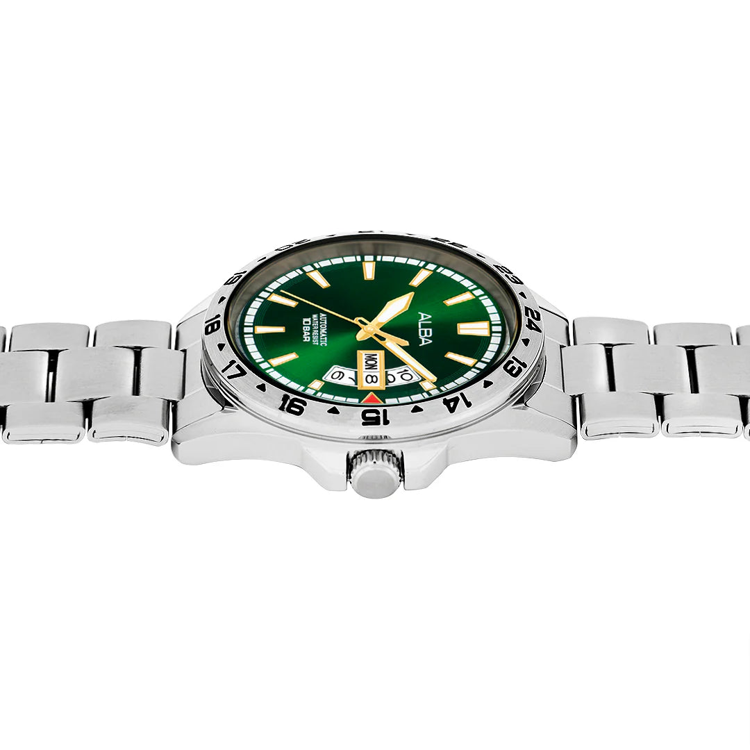 ALBA Deep Green Dial Automatic Men's Watch - AL4471X1