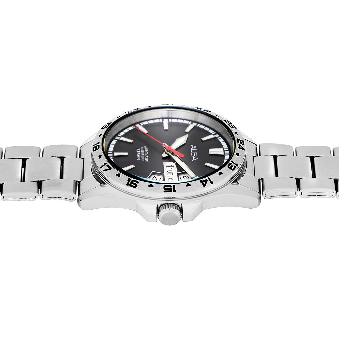 ALBA Dark Grey Dial Automatic Men's Watch - AL4479X1