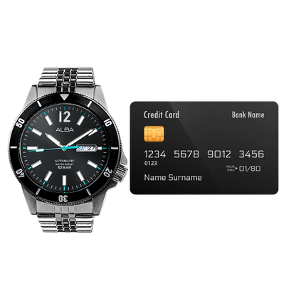 ALBA Black Dial Automatic Men's Watch AL4645X1
