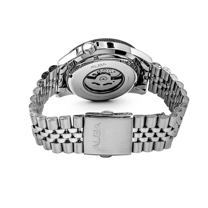 ALBA Black Dial Automatic Men's Watch AL4645X1