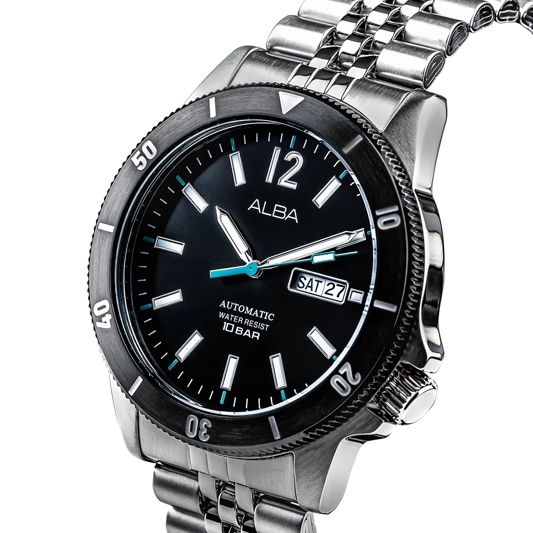 ALBA Black Dial Automatic Men's Watch AL4645X1