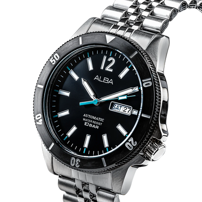 ALBA Black Dial Automatic Men's Watch AL4645X1