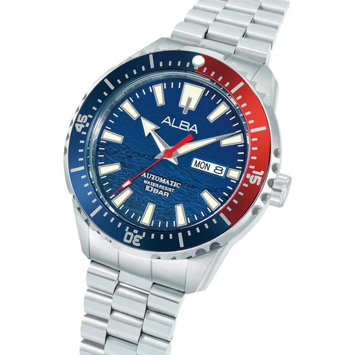 ALBA Blue Dial Analog Automatic Men's Watch AL4735X1