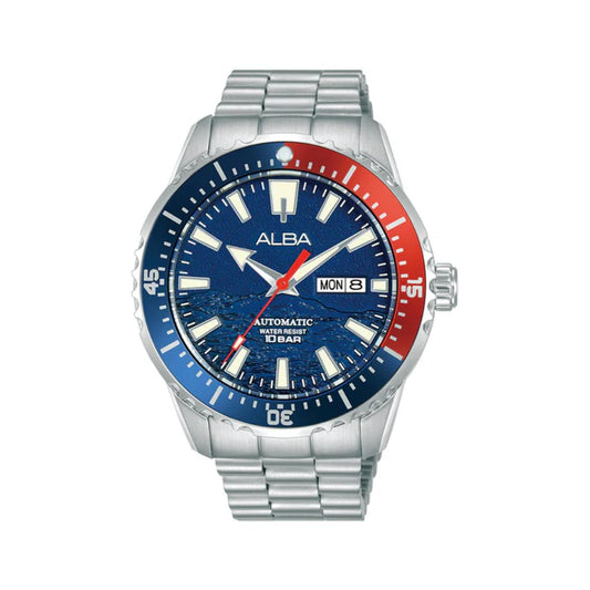 ALBA Blue Dial Analog Automatic Men's Watch AL4735X1