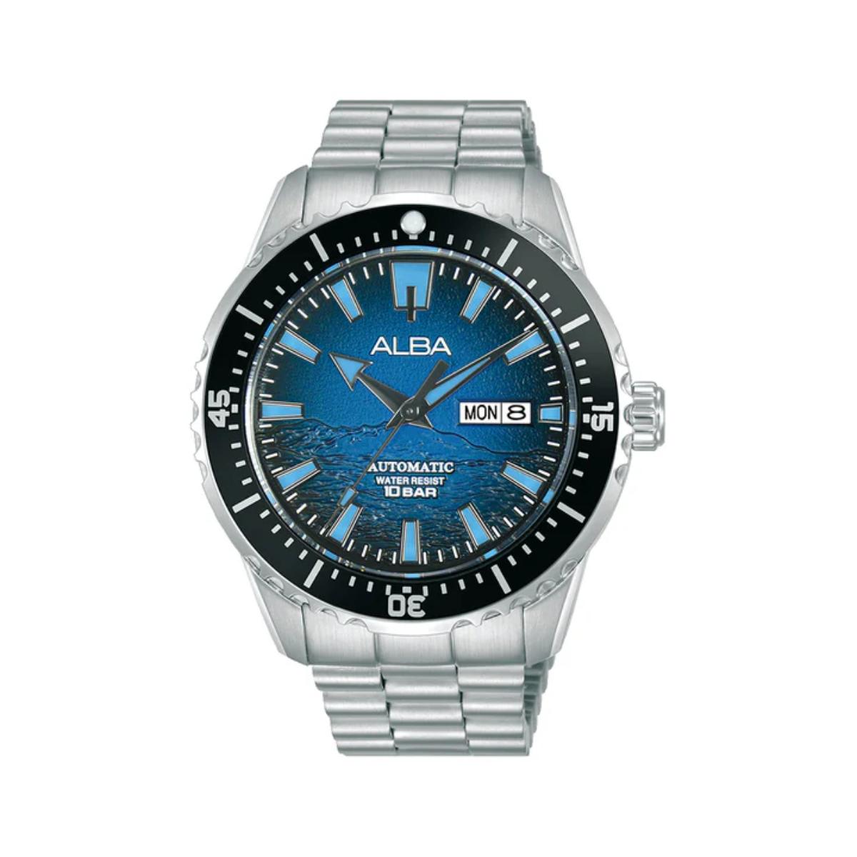 ALBA Quartz Deep Blue Surge Automatic Watch For Men AL4741X1