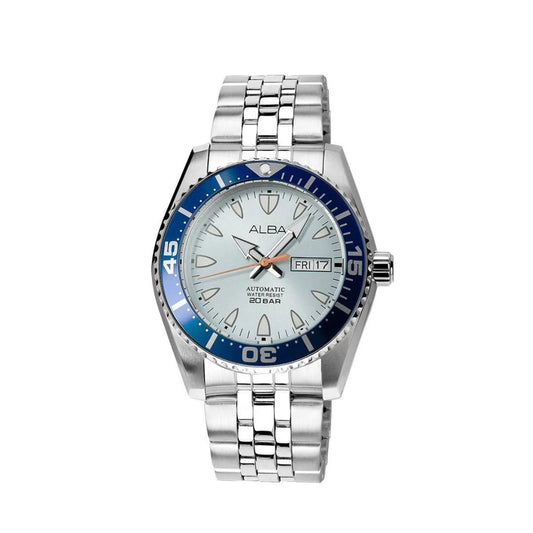 ALBA Royal Blue Bezel Dial Analog Automatic Men's Watch AL4769X1
