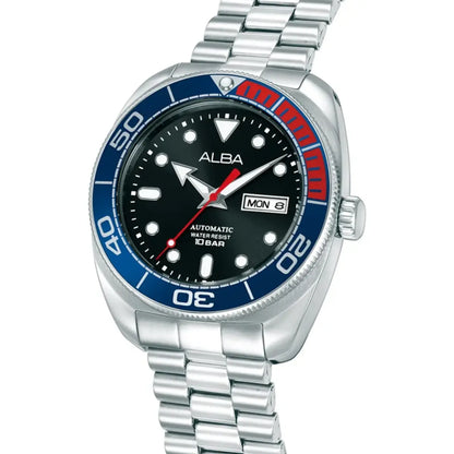 ALBA Sports Mechanical Black Dial Analog Automatic Men's Watch AL4819X1