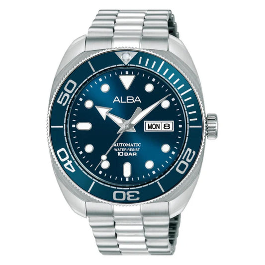 ALBA Sports Mechanical Blue Dial Analog Automatic Men's Watch AL4823X1