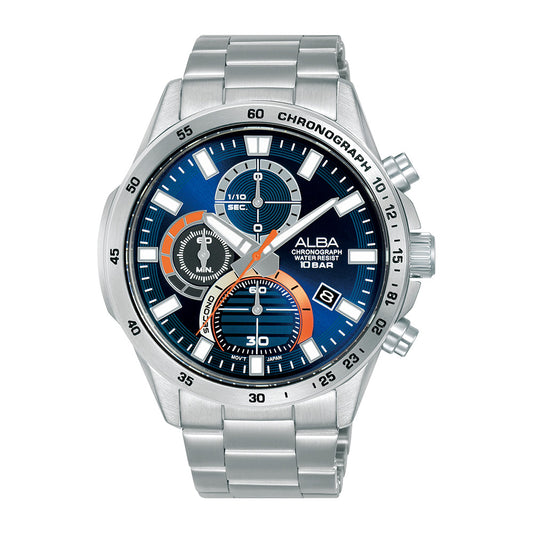 ALBA chronograph Blue Dial Men's Watch - AM3971X1