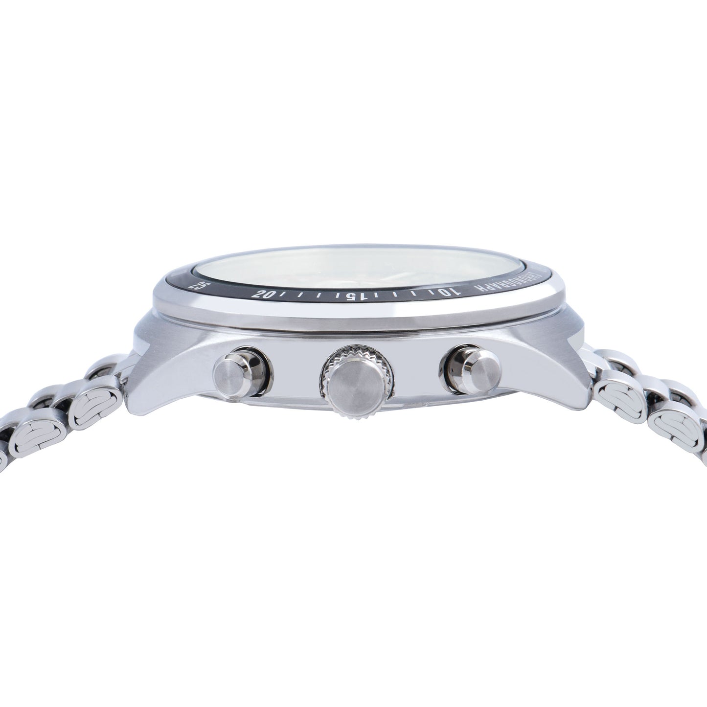 ALBA 43mm Silver White Active Quartz Chronograph Men AM3A35X1