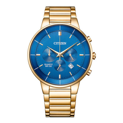 Citizen Quartz Chronograph Blue Dial Men's Watch - AN8223-54L