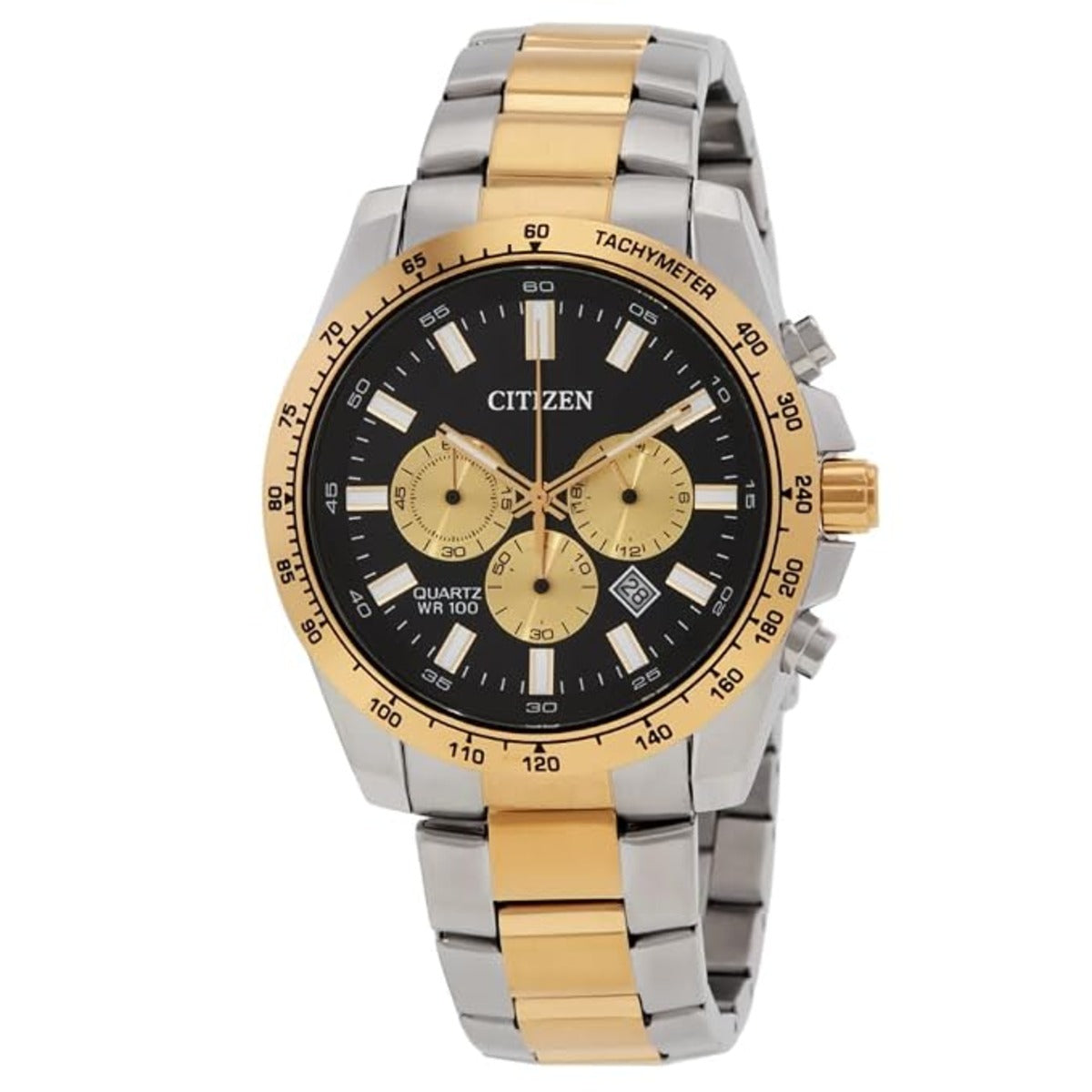 Citizen Quartz Grey Dial Analog Chronograph Men's Watch AN8234-58E