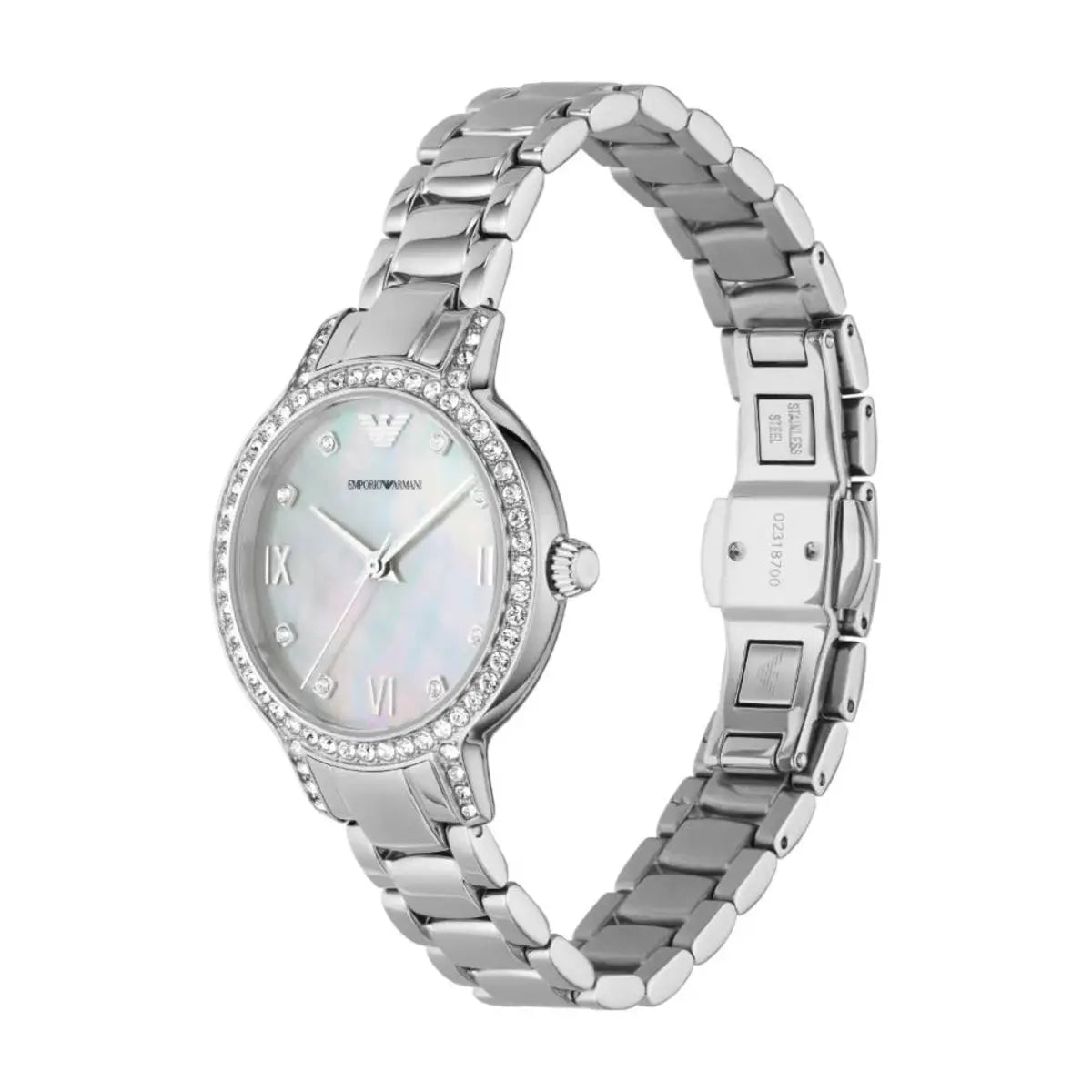 EMPORIO ARMANI Mother of Pearl Dial Analog Women's Watch AR11484