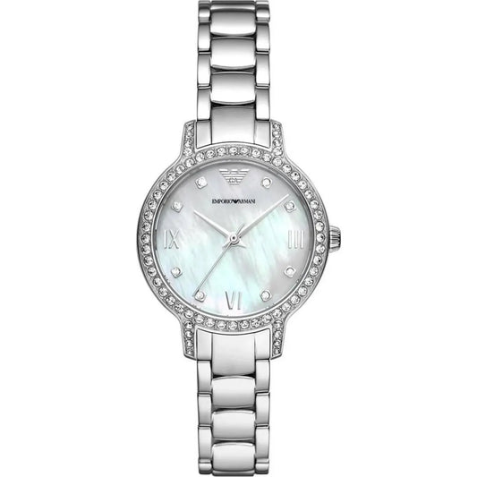 EMPORIO ARMANI Mother of Pearl Dial Analog Women's Watch AR11484