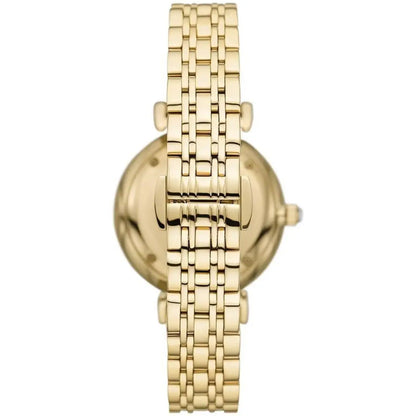 Emporio Armani Two-Hand Gold-Tone Stainless Steel Woman Watch AR11608