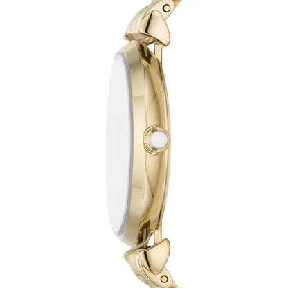 Emporio Armani Two-Hand Gold-Tone Stainless Steel Woman Watch AR11608