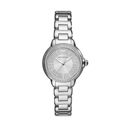 Emporio Armani Quartz Silver Dial Analog Watch For Women AR11632