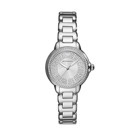 Emporio Armani Quartz Silver Dial Analog Watch For Women AR11632
